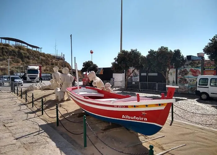 Front Luxury T1 Pools Garage Tennis Lejlighed Albufeira